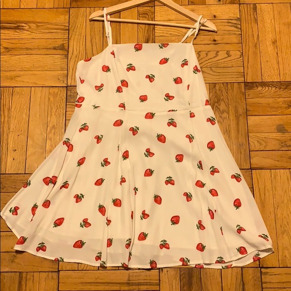forever 21 strawberry dress